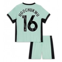 Chelsea Lesley Ugochukwu #16 3rd trikot Kinder 2023-24 Kurzarm (+ Kurze Hosen)